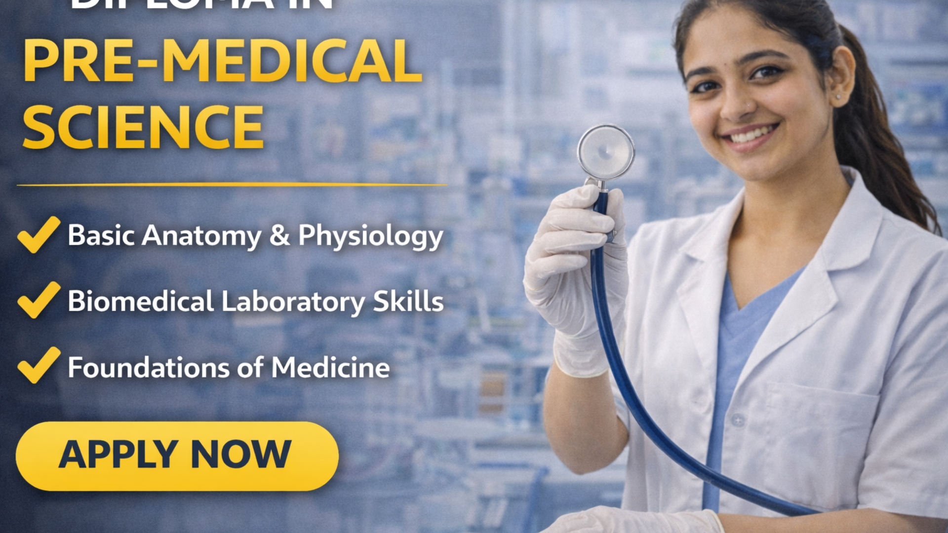 Diploma in Pre-Medical Science Distance Education in Coimbatore
